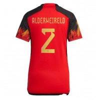 Belgien Toby Alderweireld #2 Heimtrikot Frauen WM 2022 Kurzarm